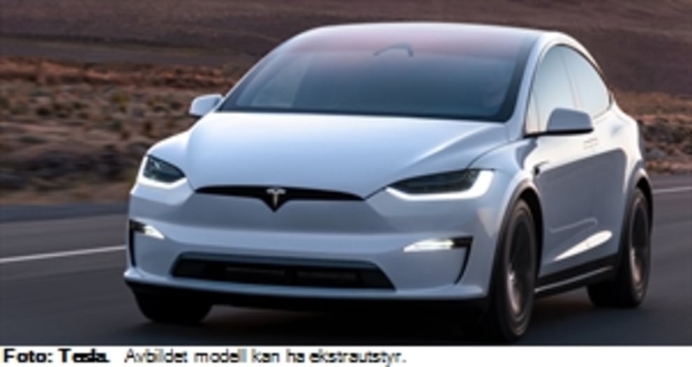 Model X Sett forfra